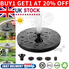 Solar powered fountain for sale  DUNSTABLE