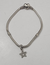 Pulseira Berloque de Prata Esterlina Pandora 8" comprar usado  Enviando para Brazil