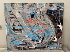 Contemporary abstract oil for sale  Saint Louis