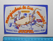 Adesivo sticker vintage usato  Italia