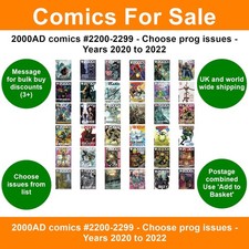 2000ad comics 2200 for sale  SKEGNESS