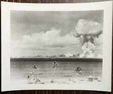 Foto vintage 8x10 "ABLE DAY" primeiro teste de bomba atômica no atol de biquíni 1946 comprar usado  Enviando para Brazil