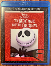 The Nightmare Before Christmas Blu-ray DVD 20th Anniversary Edition Disney 1993 comprar usado  Enviando para Brazil