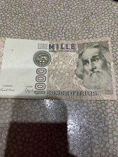 Banconota 1000 mille usato  Trapani