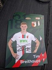 Autogrammkarte tim breithaupt gebraucht kaufen  Heiden