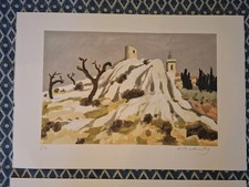 Lithographie eugène baboulèn d'occasion Lithographie eugène baboulèn d'occasion  Marseille XII