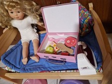 Puppen bett holz gebraucht kaufen  Mainhausen