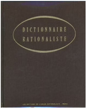 Dictionnaire rationaliste kaha d'occasion Dictionnaire rationaliste kaha d'occasion  Saint-Julien-de-Vouvantes
