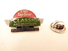 Pin's Pins Pin Badge  - TOP GEAR - TV - BBC - CLASSIC AND SPORTSCAR - BIRMINGHAM comprar usado  Enviando para Brazil