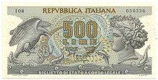 500 lire 1966 usato 500 lire 1966 usato Pignataro Maggiore