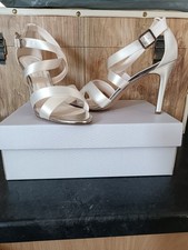 Ivory satin wedding for sale  TAMWORTH