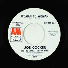 Funk 45 - Joe Cocker - Woman To Woman - A&M - California Love sample! VG+ comprar usado  Enviando para Brazil