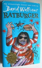 David walliams.signed.ratburge for sale  UK