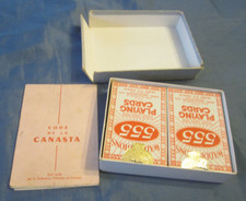 Canasta jeux cartes d'occasion  France