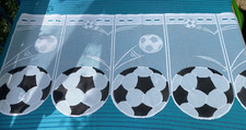 Kurzgardinen fußballmotiven 1 gebraucht kaufen  Frankfurt am Main