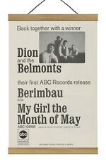 Usado, Anúncio promocional original Dion & The Belmonts Berimbau, montado com moldura magnética! comprar usado  Enviando para Brazil