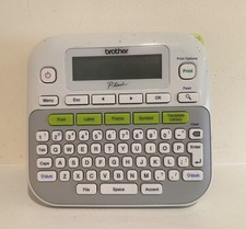 Brother P-Touch PT-D210 Fabricante de Etiquetas Portátil Baterias Incluídas TESTADO FUNCIONANDO comprar usado  Enviando para Brazil