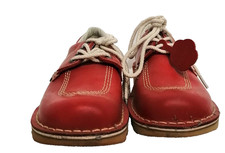 Kickers red leather for sale  LIVINGSTON