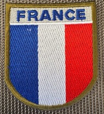 Ecusson drapeau patch d'occasion  Senlis