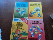 Lot schtroumpfs 1 d'occasion  Pia