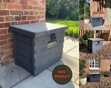 Grey parcel box for sale  MARKET DRAYTON