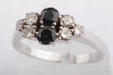Saphir safir ring gebraucht kaufen  München