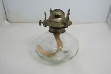 Glass oil lamp for sale  Hinckley