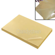 10 Feuille A4 Impression Papier Autocollant Transparent Film Pr Laser Imprimante, usado comprar usado  Enviando para Brazil
