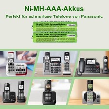 1100mah aaa battery gebraucht kaufen  Oldenburg (Oldenburg)
