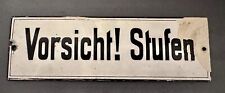 Altes emailschild luftschutz gebraucht kaufen  Zwickau