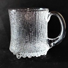 Usado, Caneca de cerveja iittala ULTIMA THULE, vidro fundido, 18 oz, vintage, feita na Finlândia comprar usado  Enviando para Brazil