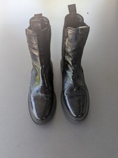 Knautschlack stiefeletten dame gebraucht kaufen  Armsheim, Gabsheim, Partenheim