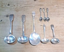 Collection silver ladles for sale  HALESWORTH