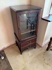 Mahogany drinks cabinet for sale  WEMBLEY