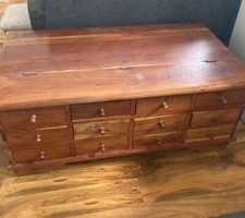 Solid wood coffee for sale  DORKING