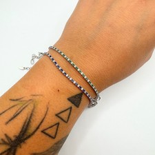 Bracciale tennis alternato usato  Pesaro