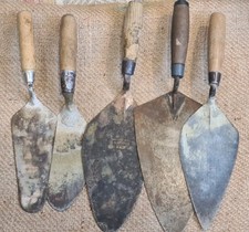 Vintage bricklaying trowels for sale  LEICESTER