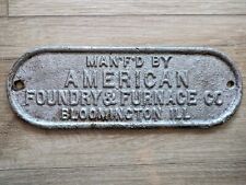 Vintage american foundry for sale  York