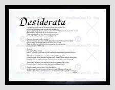 Desiderata placidly amid for sale  EDINBURGH