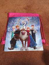 Mochila Frozen com cordão material leve estilingue criança pequena Anna Elsa Olaf Hans  comprar usado  Enviando para Brazil
