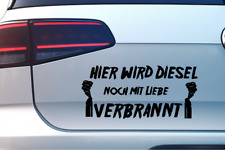 Aufkleber diesel auto gebraucht kaufen  Papenburg