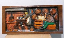 Quadro legno intarsiato usato  Bari