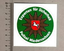 Aufkleber sticker polizei gebraucht kaufen  Südlohn