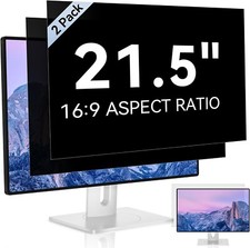 Paquete de 2 protectores de pantalla de privacidad de computadora de 21,5 pulgadas 16:9 pantalla ancha monitor de escritorio segunda mano  Embacar hacia Mexico