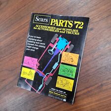 Accesorios y suministros SEARS 1972 para automóviles camiones catálogo original  segunda mano  Embacar hacia Mexico
