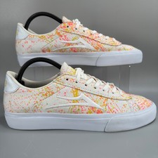 Tênis Lakai Newport Porous Walker Masculino 9 Sapatos de Skate Branco Pintura Salpicada comprar usado  Enviando para Brazil