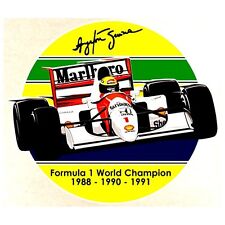 Ayrton senna sticker d'occasion  Concarneau