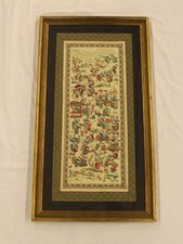 Chinese embroidered silk for sale  PLYMOUTH