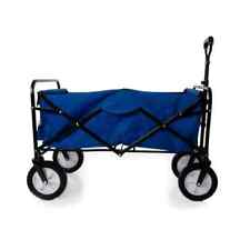 Carro de jardín plegable de alta resistencia azul (capacidad de carga 70 kg) segunda mano  Embacar hacia Mexico
