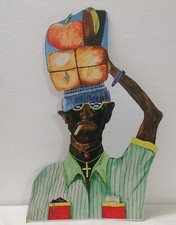 Afrika mann werbeaufsteller gebraucht kaufen  Mittenwald
